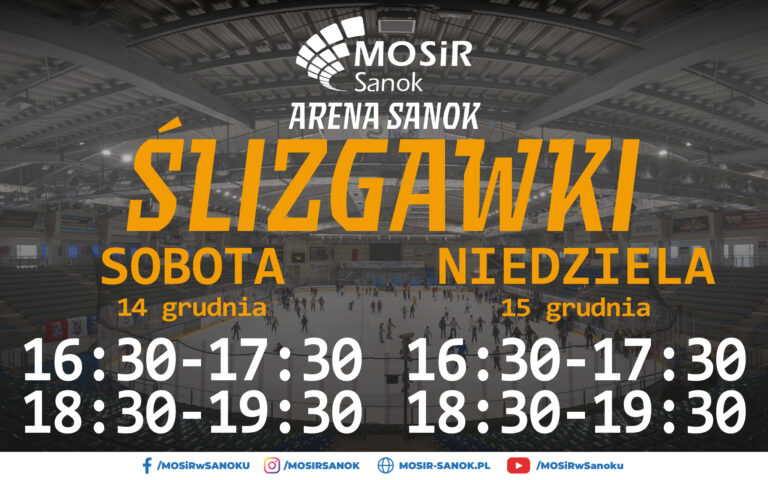 Ślizgawki w Arenie Sanok | 14-15.12