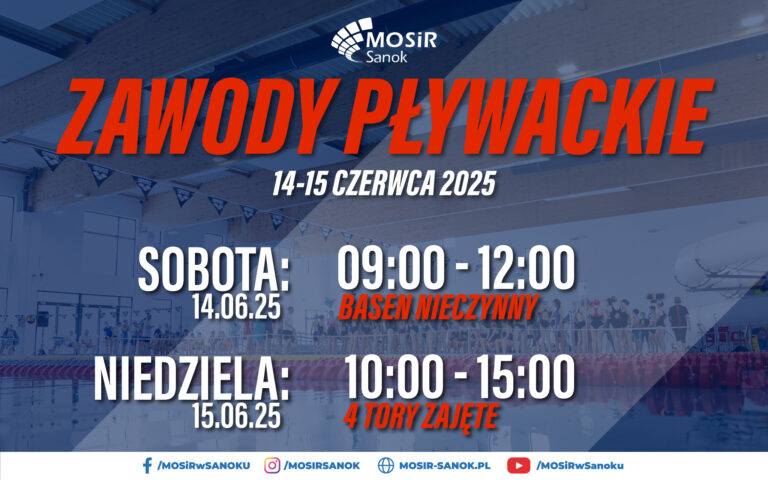 Zawody pływackie | basen zamknięty