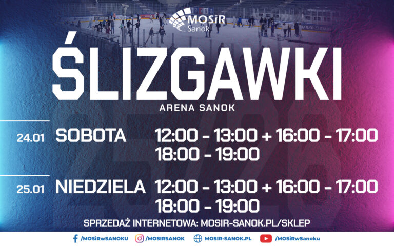 Ślizgawki w Arenie Sanok