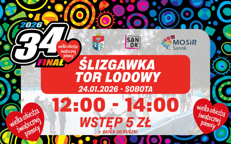 Ślizgawka WOŚPowa na torze odowym – gramy razem