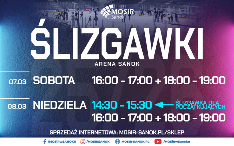 Ślizgawki Arena Sanok | 07.03 – 08.03