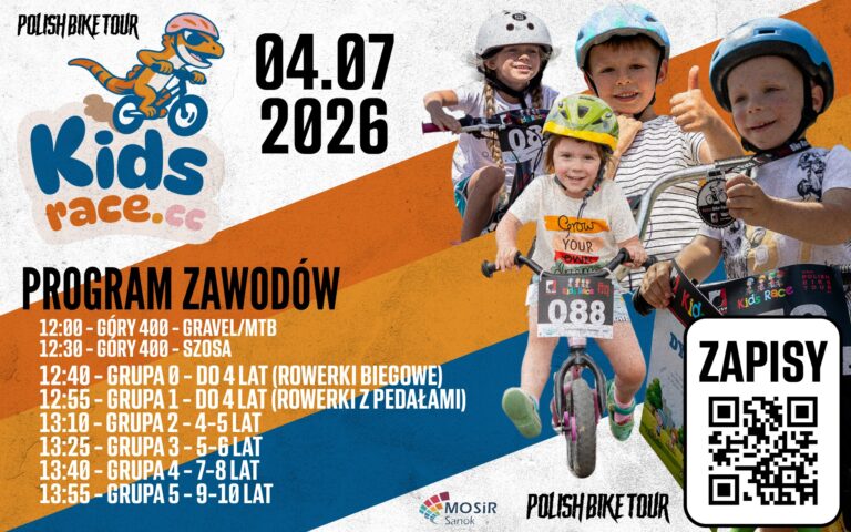 Kids Race PBT – rowerowy weekend na torze Błonie