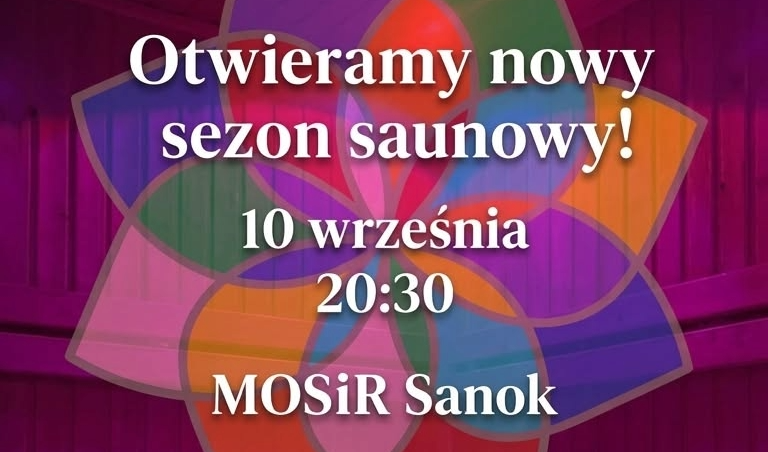 Seanse saunowe w Domu Sportowca